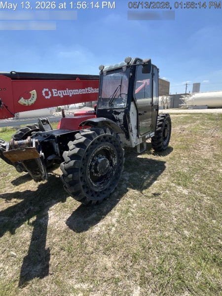 2019 Manitou MTA10055 Cab/Heat/Air, 120 HP, Solid Tires, Work Lights, Lift Hook, Auxiliary Hydraulics 66" Carriage and 60" Forks