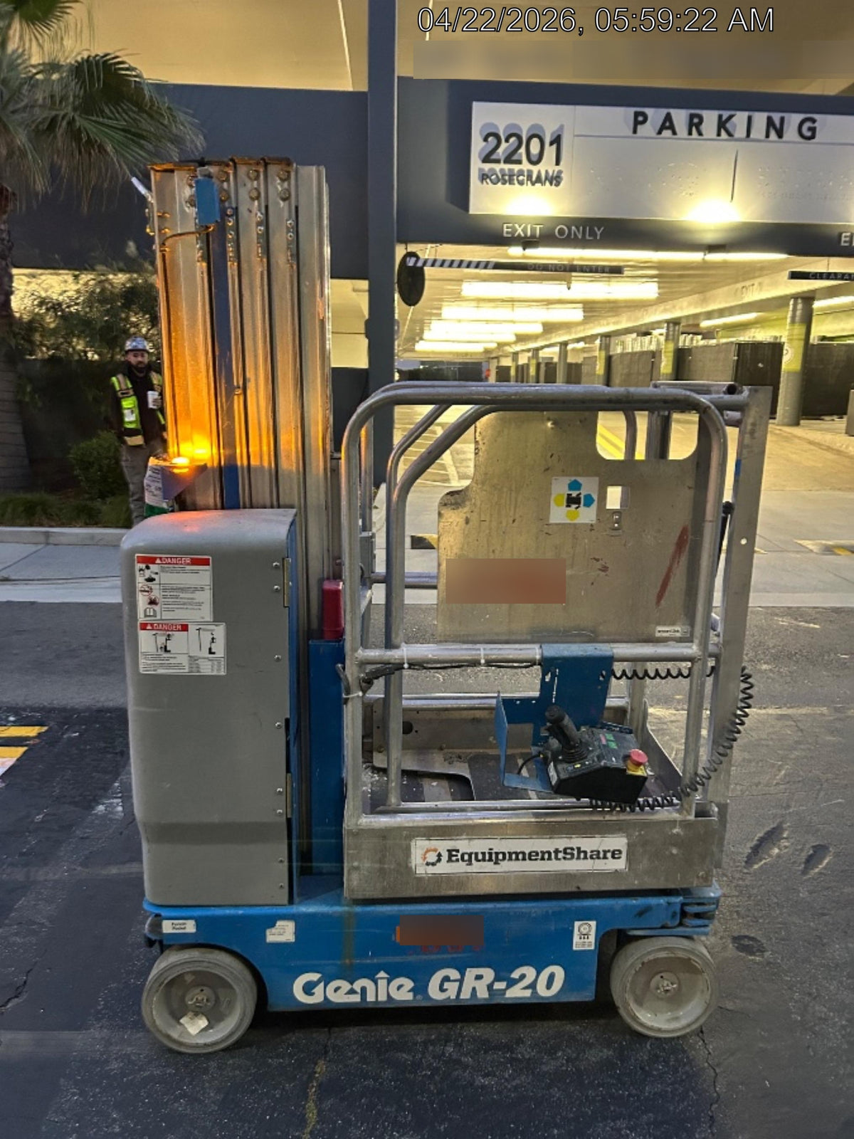 2018 GENIE GR-20