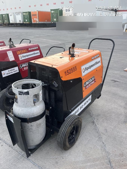2021 Lincoln Electric Ranger 305 LPG LPG One-Pak (includes undercarriage, tank holder & tank strap) ORANGE
