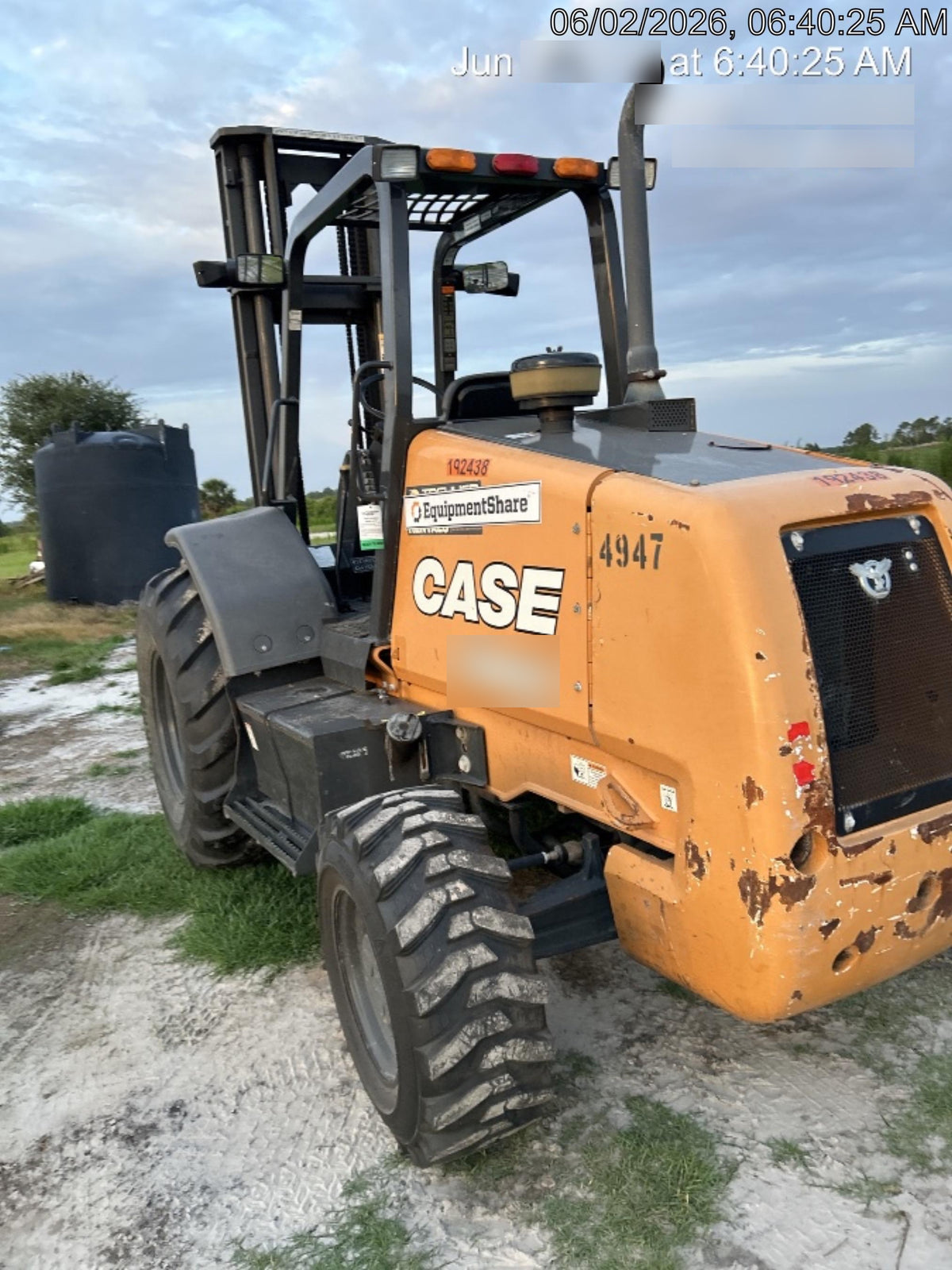 2018 CASE 586H