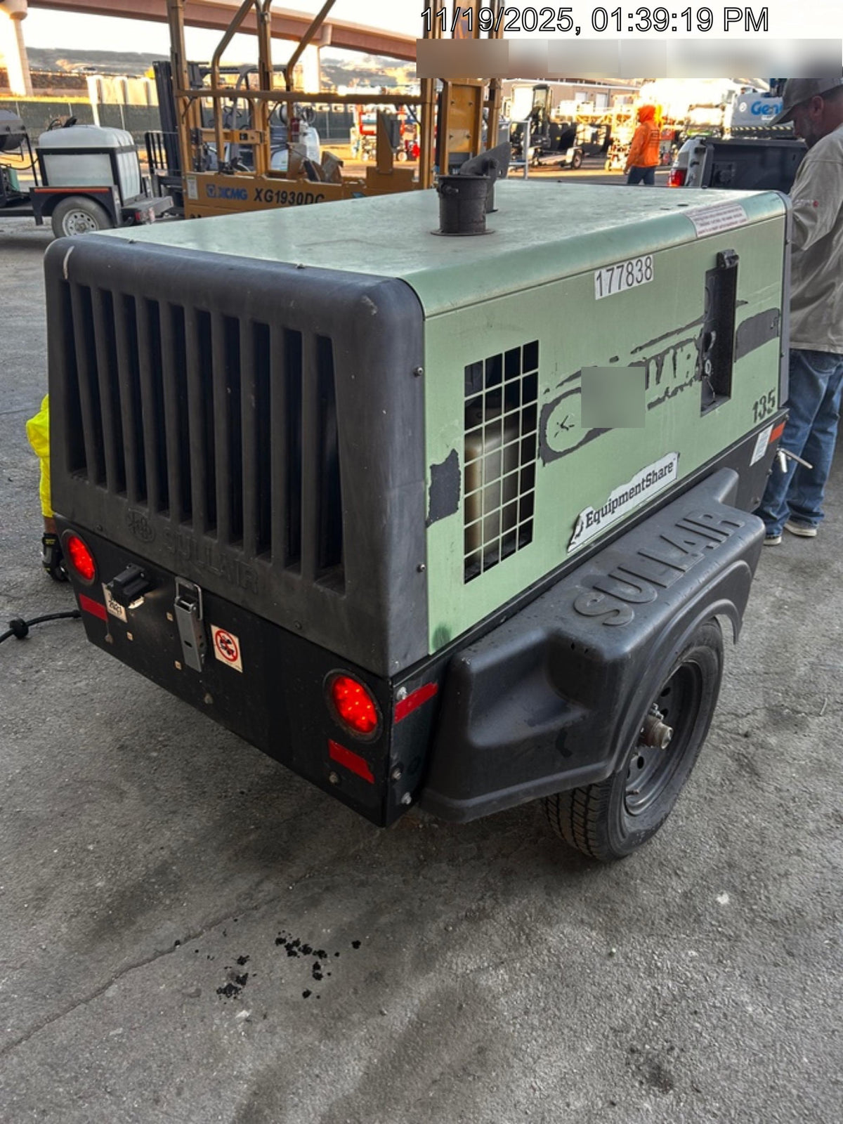 2021 SULLAIR 185D-DPQ KU4F