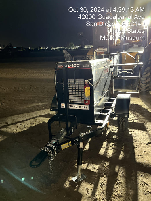 2024 Lincoln Electric LE400 Kubota V1505, Trlr, Cable Rack, Light Kit, ES Decals, T3