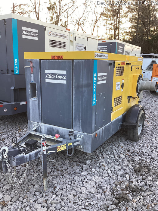 2020 ATLAS COPCO PAS 200 HF CS Enclosed