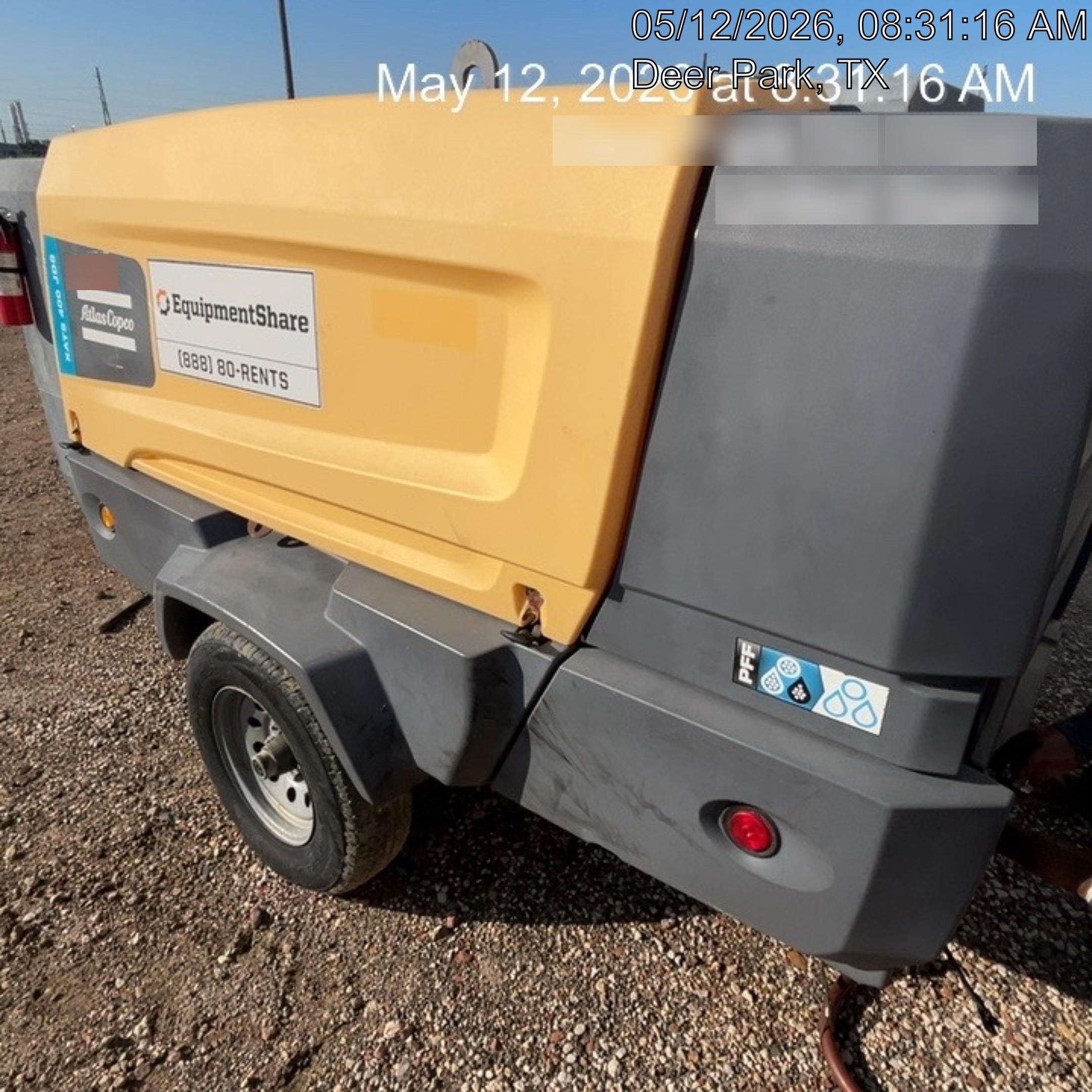 2020 ATLAS COPCO XATS 400 PFF