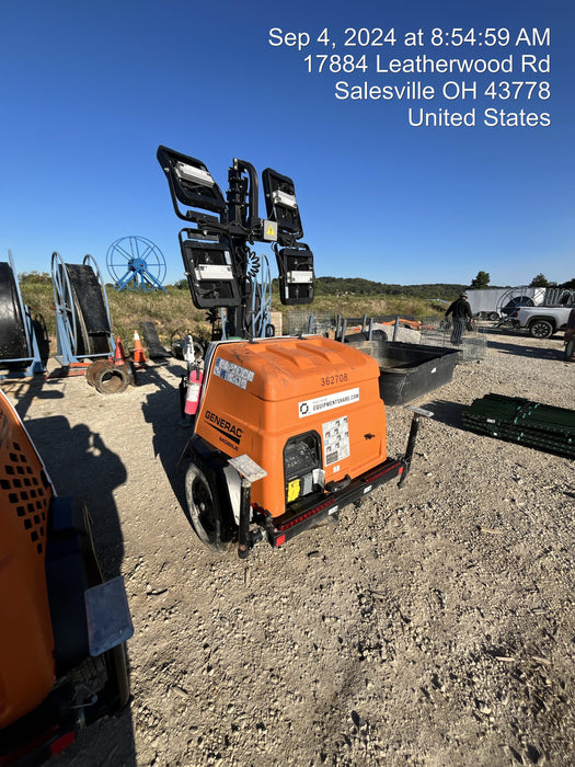 2023 Generac MLT2 Diesel, Flex Switch 120V Input, Powerzone Controller, 
(4) 320W LED Lights, 4kW Generator, 39.9 Gal Fuel Tank, 2" Ball, T3