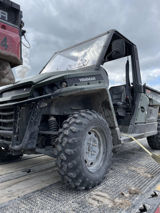 2021 Yanmar YU1000 Canopy, Steel Wheel, Poly WindShield, Beacon, Backup Alarm