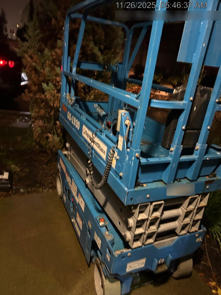 2019 Genie GS-1930 Half Height Swing Gate, 800W Inverter