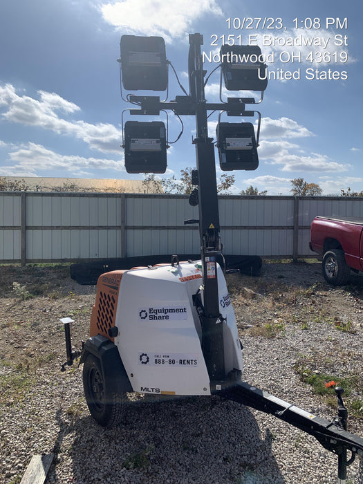 2023 Generac MLT2 Diesel, Flex Switch 120V Input, Powerzone Controller, (4) 320W LED Lights, 4kW Generator, 39.9 Gal Fuel Tank, 2" Ball, T3