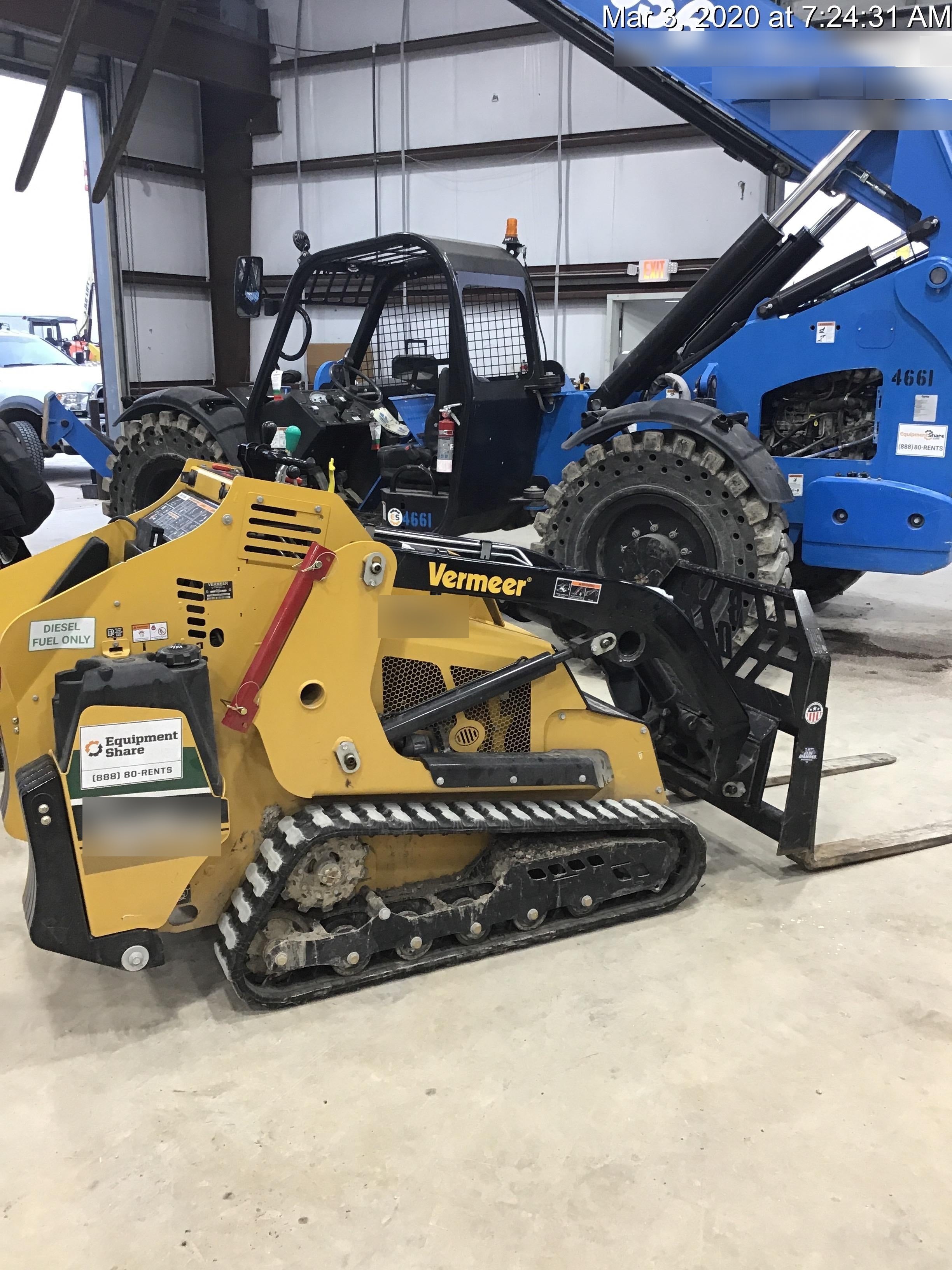 2019 VERMEER S925TX