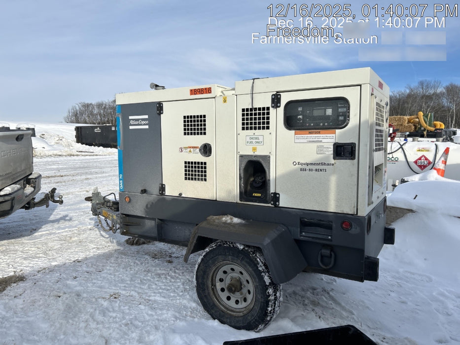 2021 ATLAS COPCO QAS 70