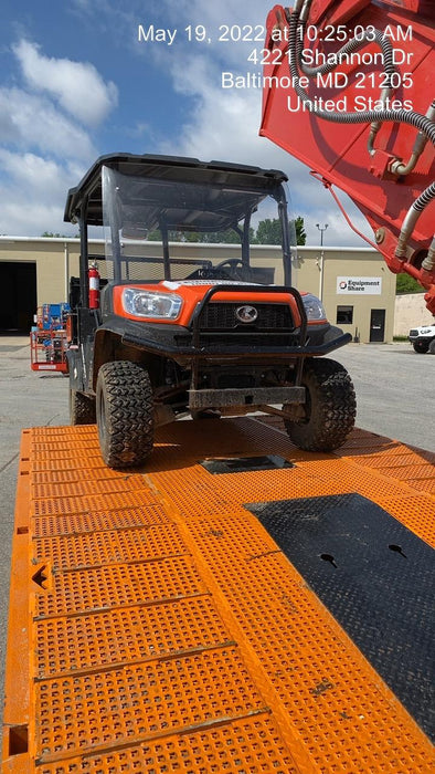 2022 Kubota RTV-X1140W-H Plastic Canopy, Windshield Acrylic Clear, LED Strobe Light, Wire Harness Kit, Back up Alarm