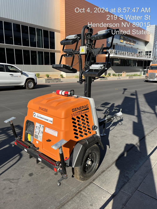 2024 Generac MLT2 Diesel, Flex Switch 120V Input, Powerzone Controller, 
(4) 320W LED Lights, 4kW Generator, 39.9 Gal Fuel Tank, 2" Ball, T3