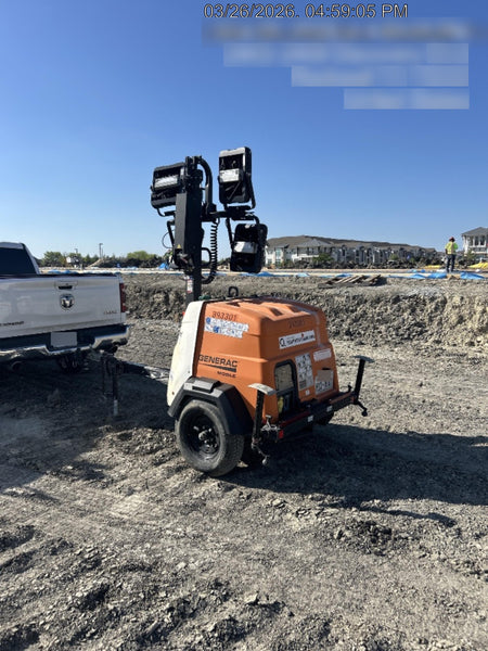 2024 Generac MLT2 Diesel, Flex Switch 120V Input, Powerzone Controller, 
(4) 320W LED Lights, 4kW Generator, 39.9 Gal Fuel Tank, 2" Ball, T3