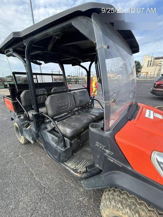 2022 Kubota RTV-X1140W-H Plastic Canopy, Windshield Acrylic Clear, LED Strobe Light, Wire Harness Kit, Back up Alarm