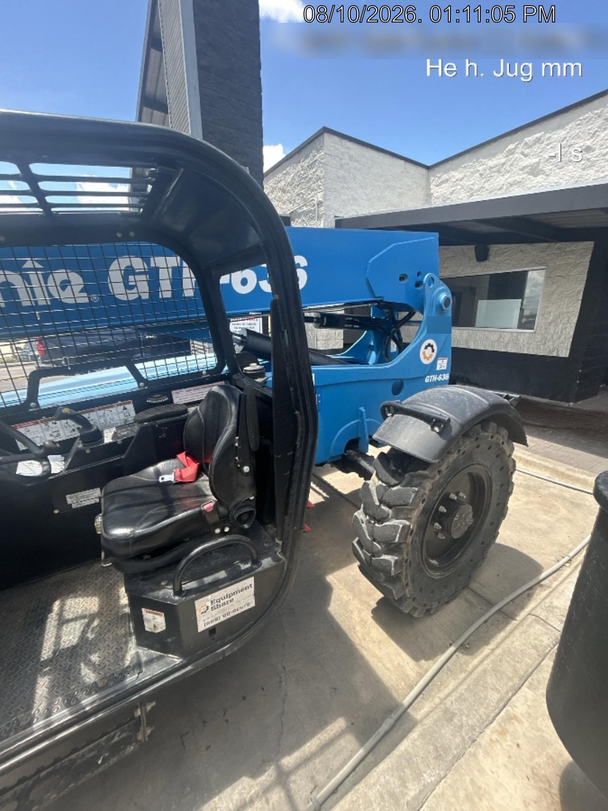 2018 GENIE GTH-636