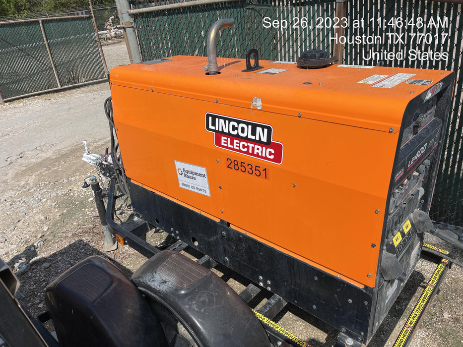 2022 Lincoln Electric LE400 Kubota V1505, Trlr, Cable Rack, Light Kit, ES Decals, T3