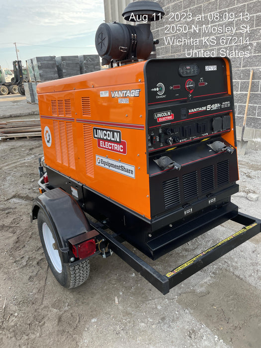 2022 Lincoln Electric Vantage 549X VANTAGE 549X READY-PAK 3