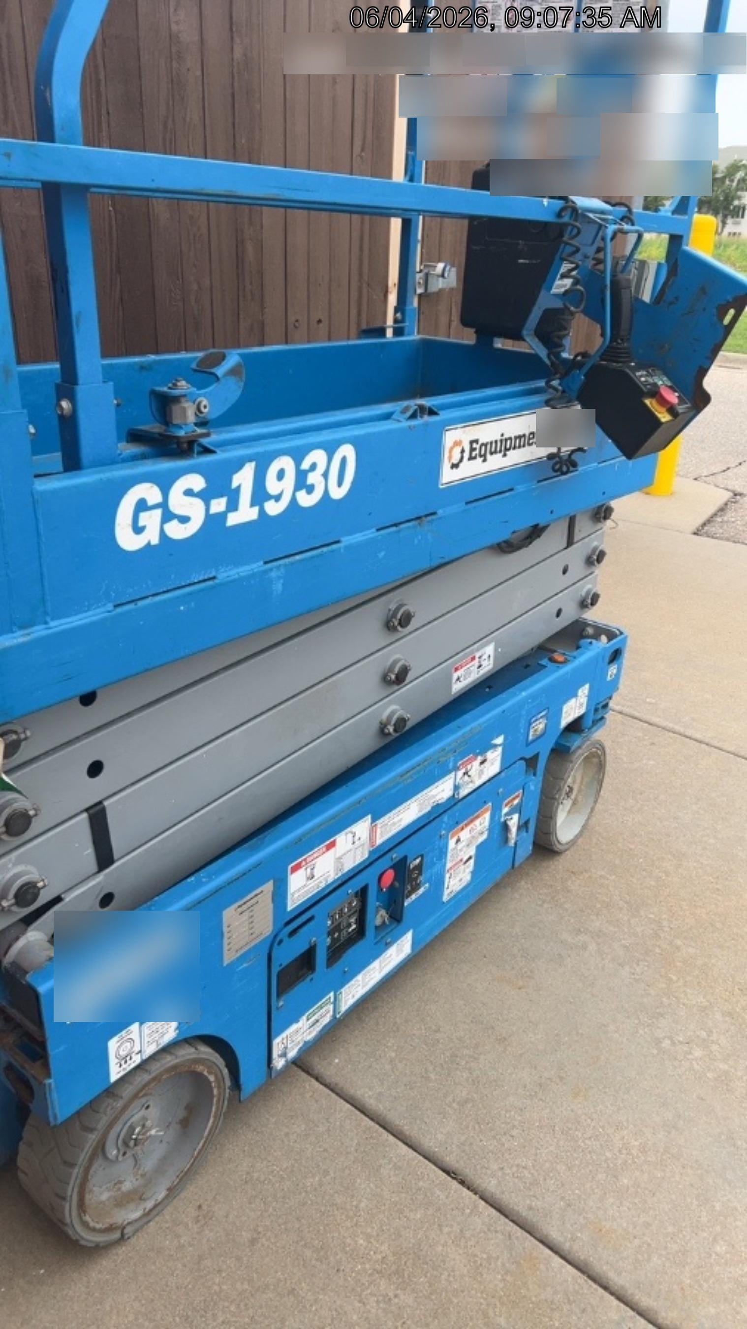 2020 Genie GS-1930 Fixed rails with chain entry gate - Pre A92.20