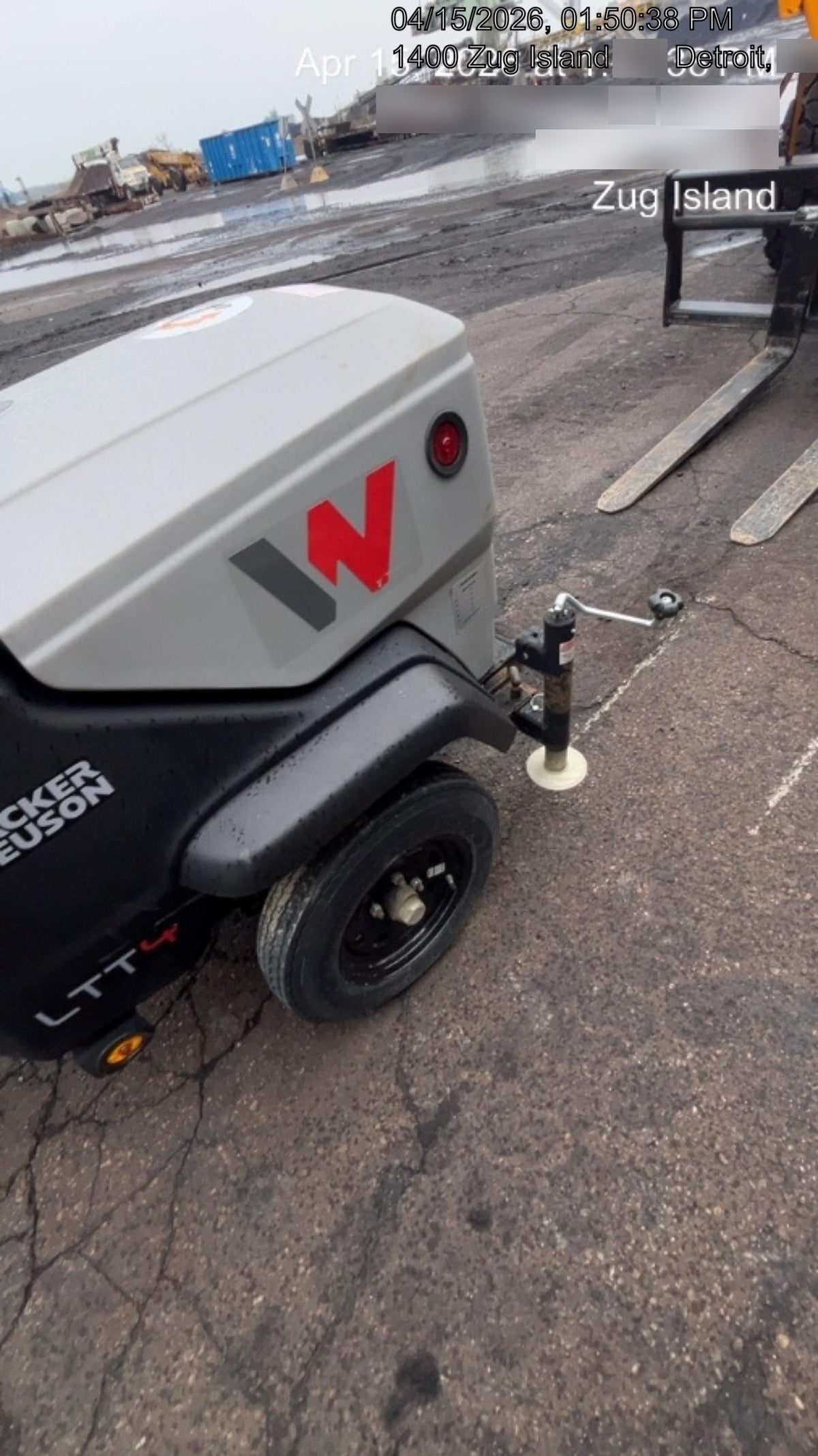2024 Wacker Neuson LTT4 Diesel, Kohler KDW702, Deep Sea Controller, Auto Start, LED 320W, Bypass Outlet, T3