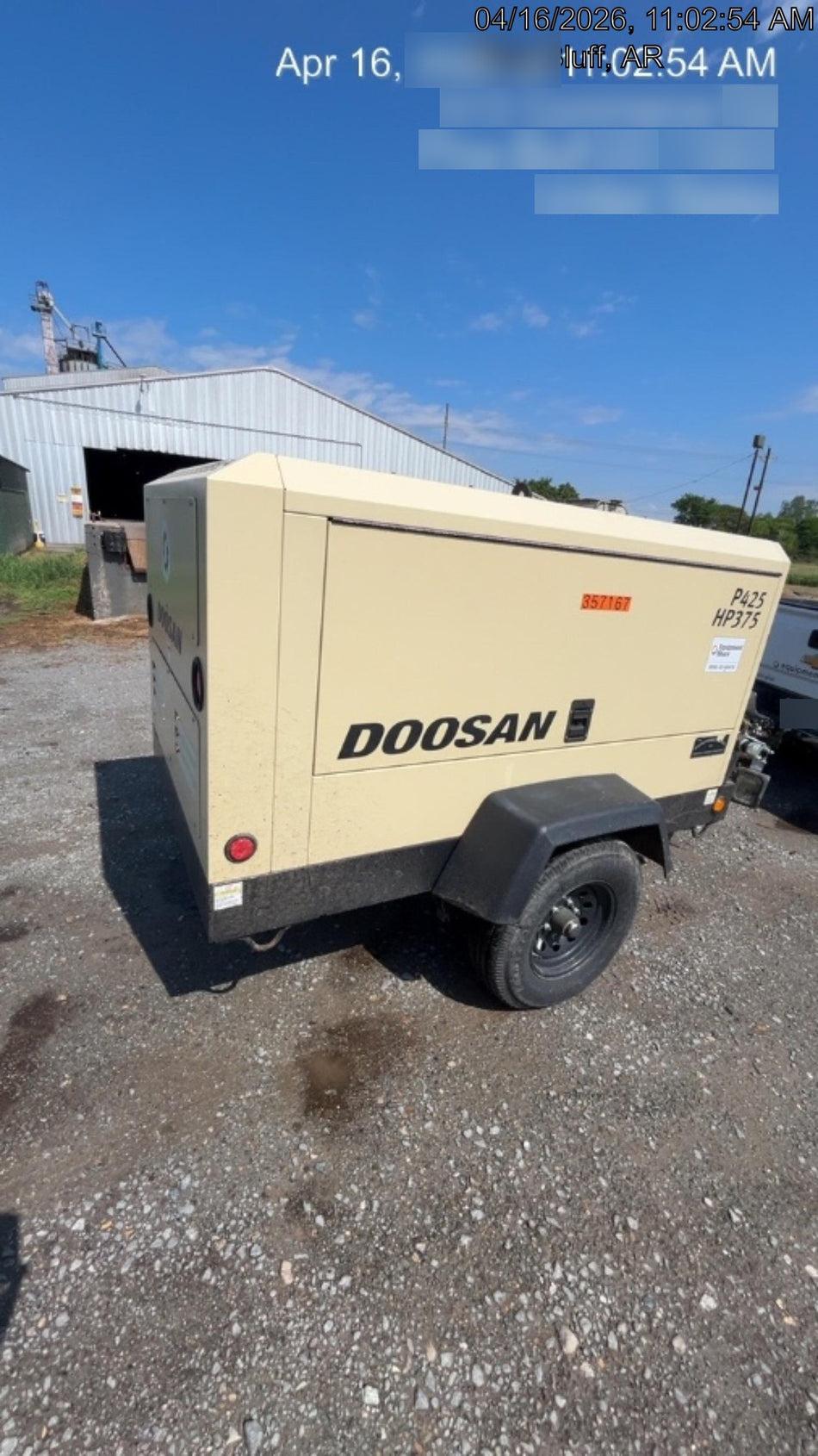 2023 DOOSAN P425/HP375WCU