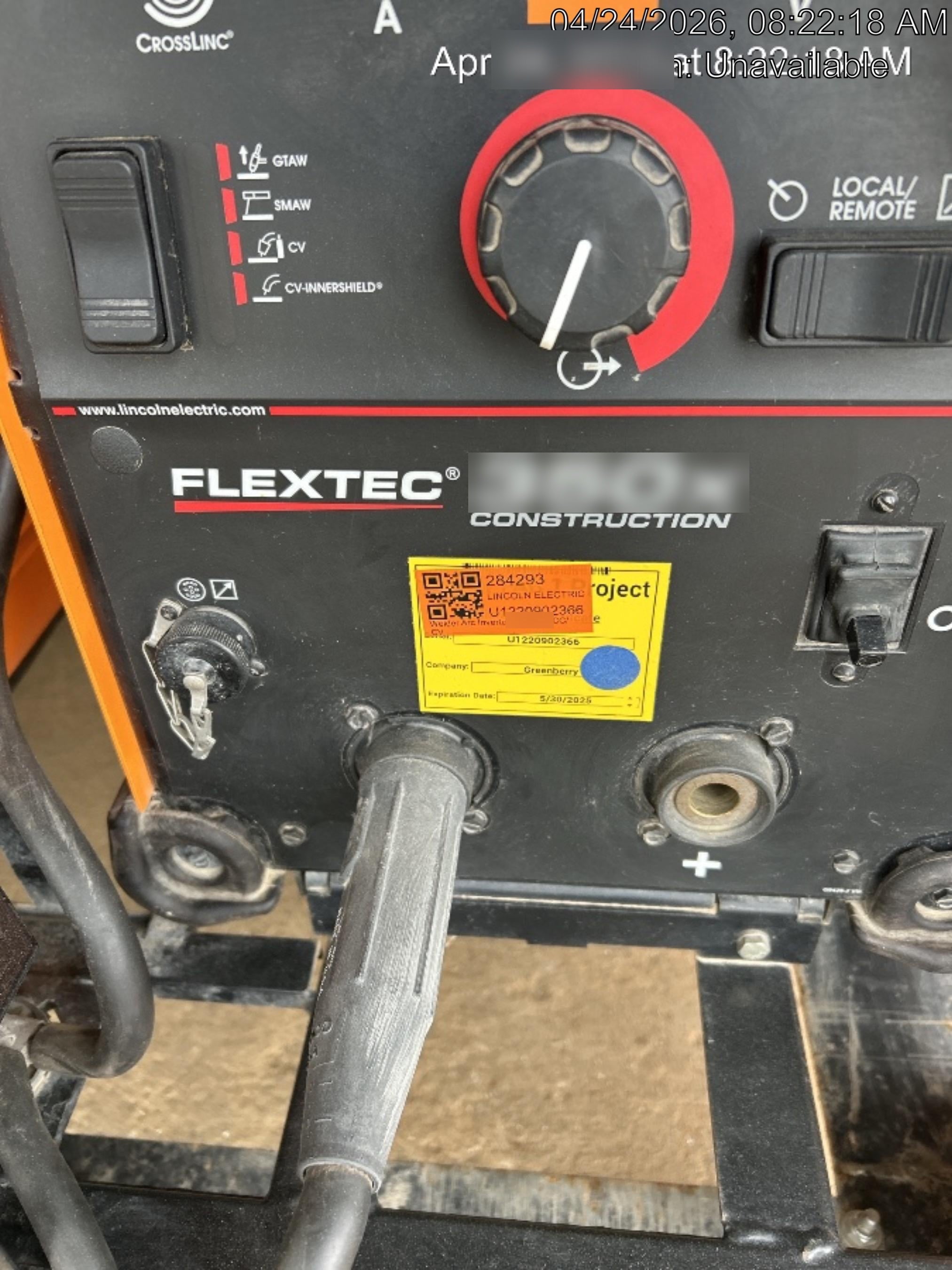 2022 LINCOLN ELECTRIC FLEXTEC 350X