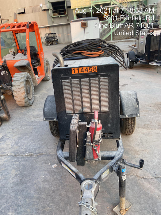 2020 Miller Electric BIG BLUE 400 Trailer Mounted Welder