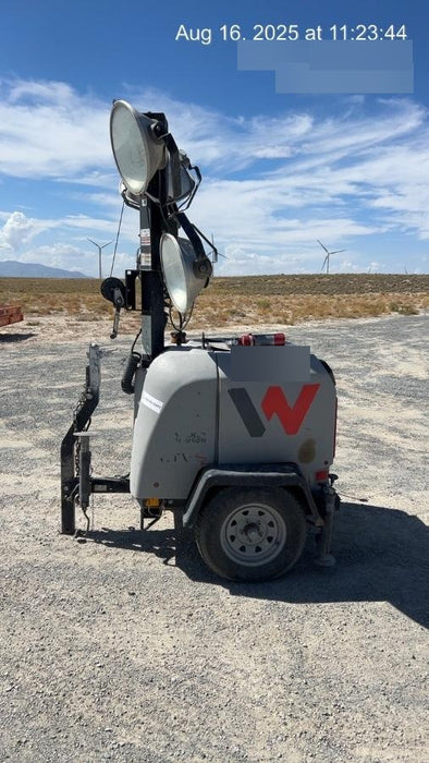 2018 Wacker Neuson LTV6L-MH Wacker Neuson LTV6L Mobile Light Tower w/Fuel Level Sensor Installed