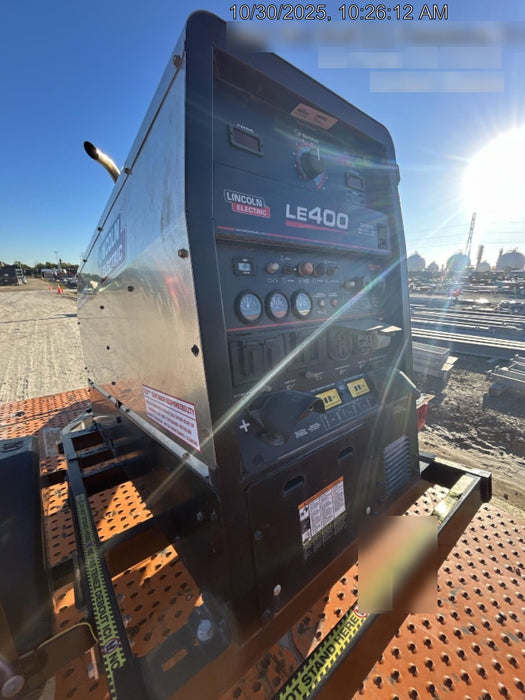 2024 Lincoln Electric LE400 Kubota V1505, Trlr, Cable Rack, Light Kit, ES Decals, T3