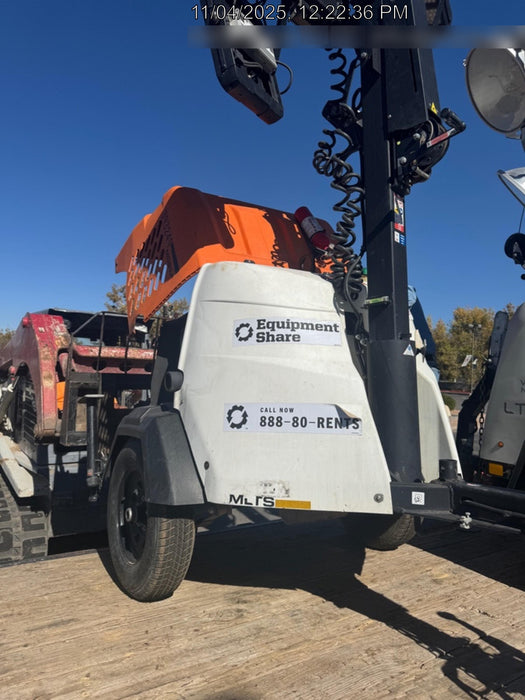 2024 Generac MLT2 Diesel, Flex Switch 120V Input, Powerzone Controller, 
(4) 320W LED Lights, 4kW Generator, 39.9 Gal Fuel Tank, 2" Ball, T3