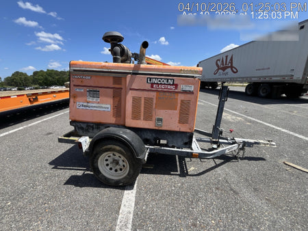 2021 Lincoln Electric Vantage 549X Ready Pak 3, ORANGE (includes trailer, cable rack, fender light kit)