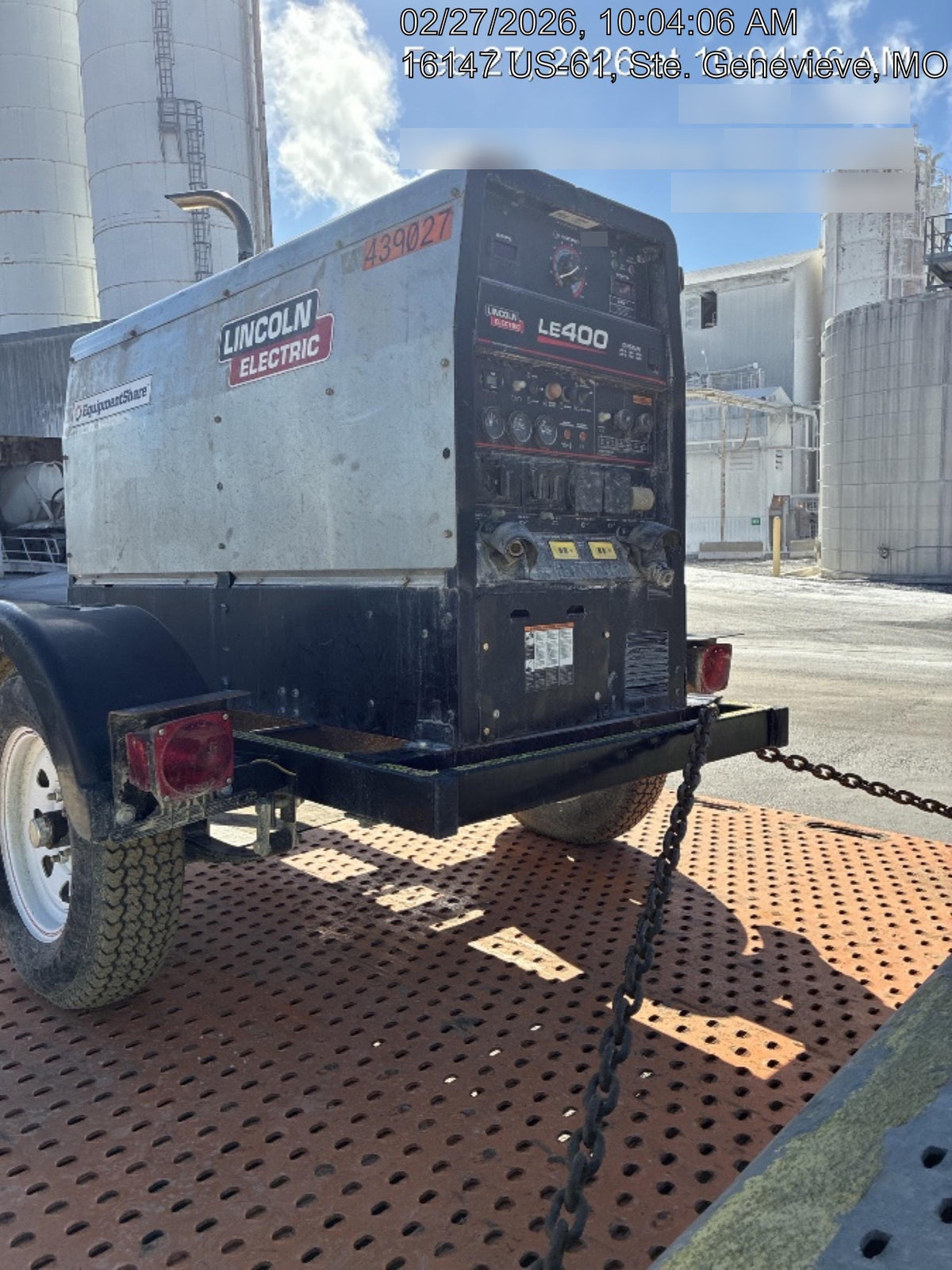 2024 Lincoln Electric LE400 Kubota V1505, Trlr, Cable Rack, Light Kit, ES Decals, T3