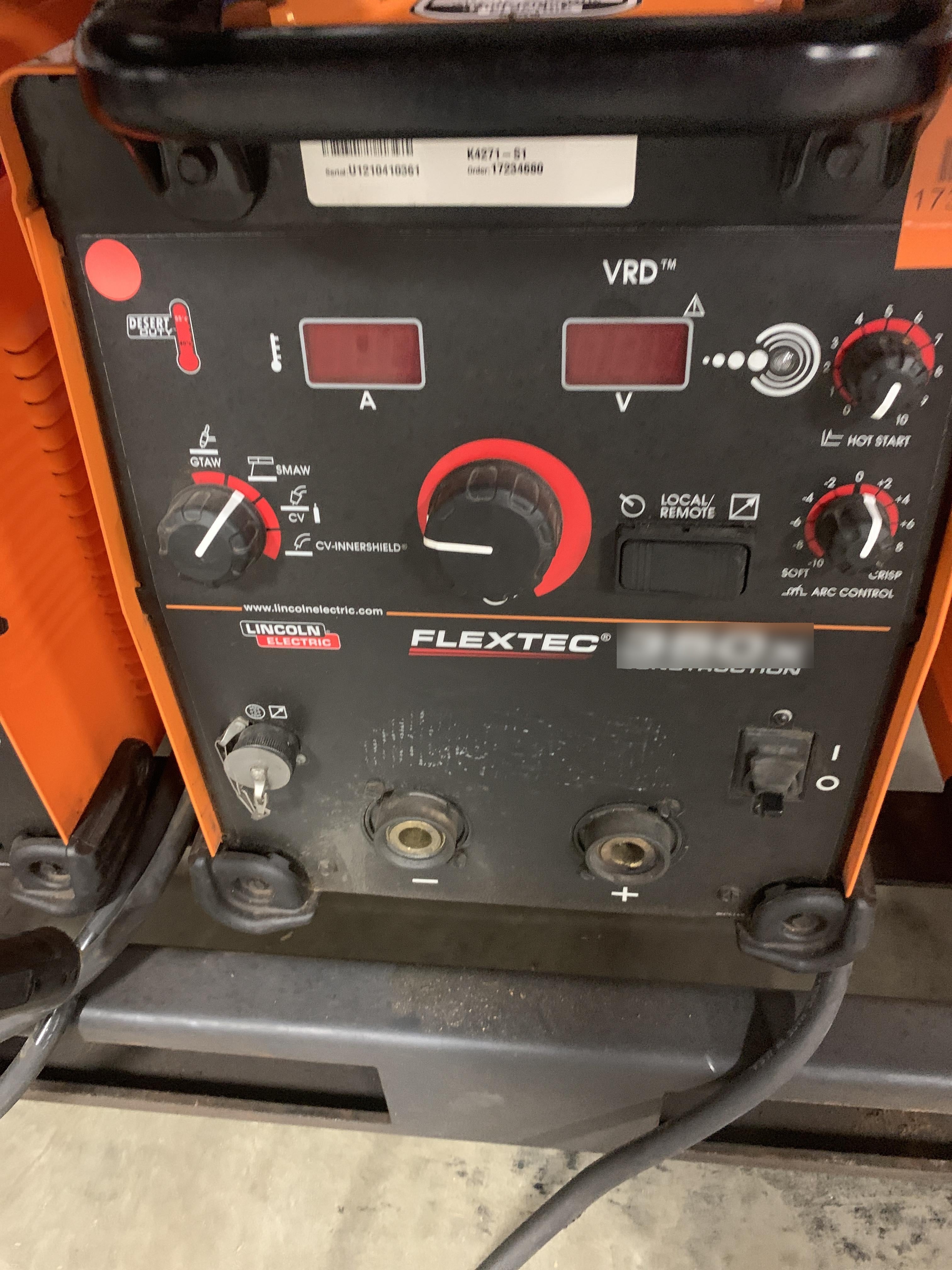 2021 LINCOLN ELECTRIC FLEXTEC 350X