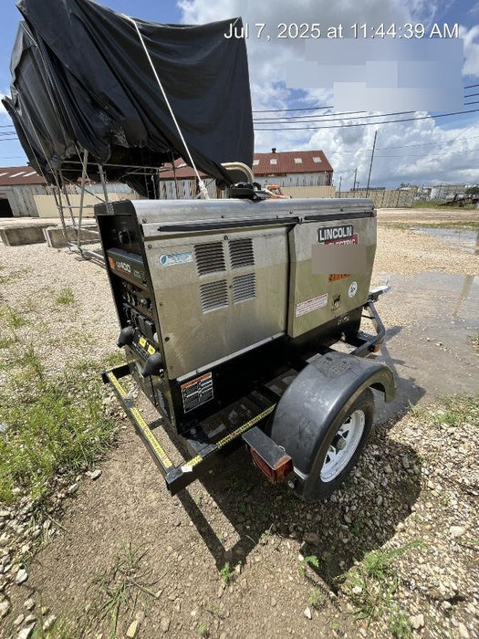 2024 Lincoln Electric LE400 Kubota V1505, Trlr, Cable Rack, Light Kit, ES Decals, T3