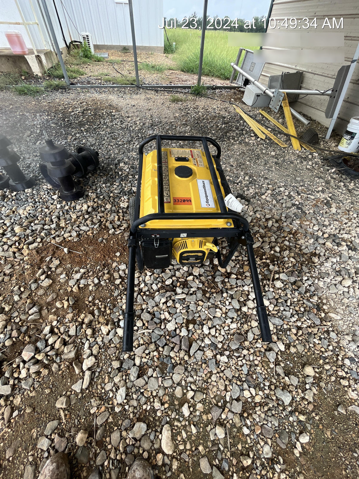 2023 Atlas Copco P6500W 5.5kW, AC390FD Gasoline Engine, Wheel & Handle Kit, (2) 120V Duplex 15A + (1) 120/240V 30A Twist Lock