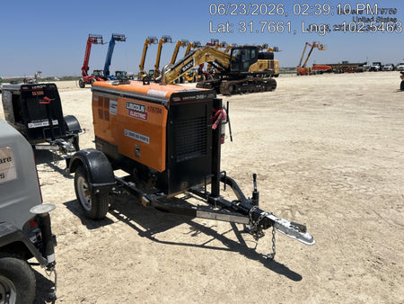 2021 Lincoln Electric Vantage 322 Vantage 322 Ready Pak 3 w/ Decals, ORANGE (includes trailer, cable rack, fender light kit) NO Telematics