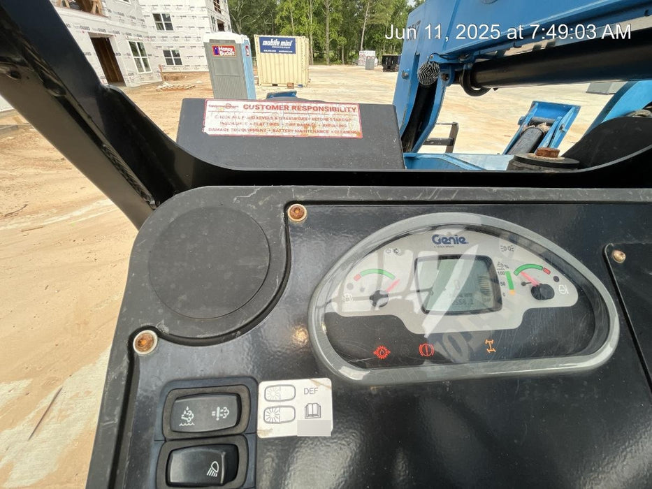 2017 Genie GTH-1056 Genie GTH1056, Solid Tires, 60" carriage, Open ROPS