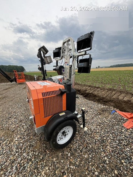 2024 Wanco WLTT-4MM4K Diesel, Deep Sea Controller, Shore Power Plug, Auto Start, (4) 350W LED Floodlights, 4kW Generator, 60 Gal Fuel Tank, 2" Ball, T3