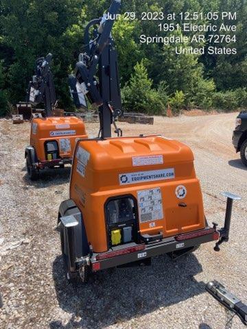 2023 Generac MLT2 Diesel, Flex Switch 120V Input, Powerzone Controller, (4) 320W LED Lights, 4kW Generator, 39.9 Gal Fuel Tank, 2" Ball, T3
