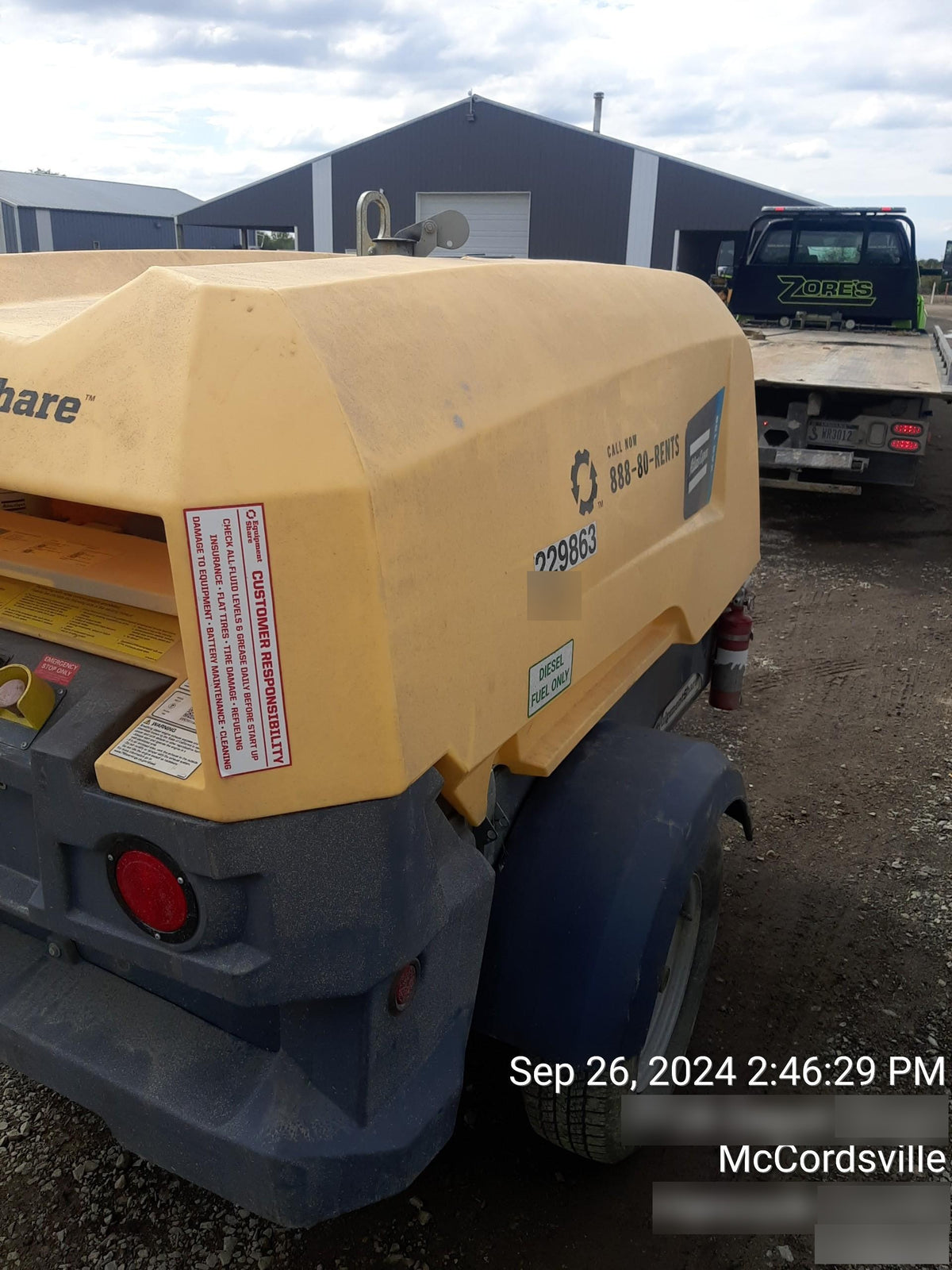 2022 ATLAS COPCO XAS188 CWK