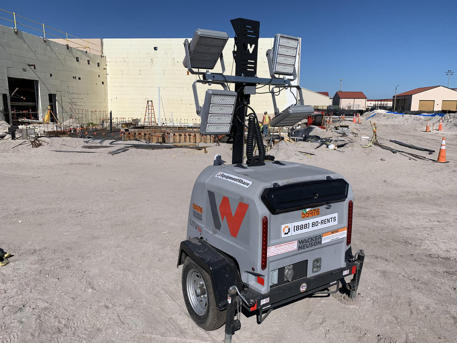 2019 Wacker Neuson LTV6K-LED Standard LED Towable Light Tower w/None