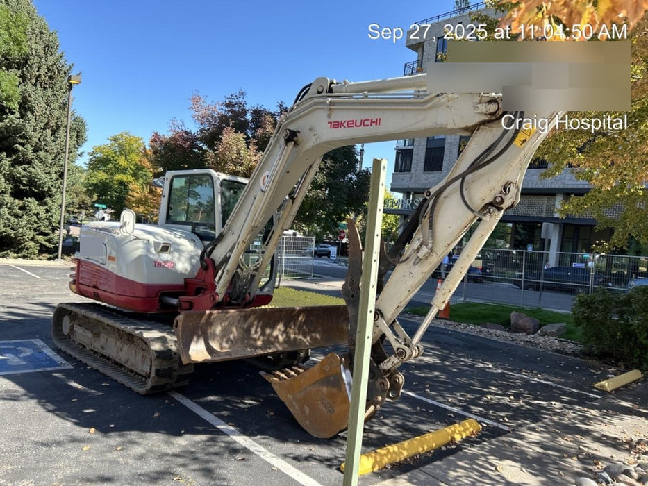 2020 Takeuchi TB290C Cab/Heat/Air, Rubber Tracks, Manual TAG QC