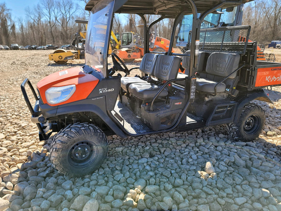 Kubota RTV-X1140WL-A 4WD, LED Strobe, Windshield Acrylic Clear, Plastic Canopy, Wire Harness Kit, Backup Alarm, Bed Liner