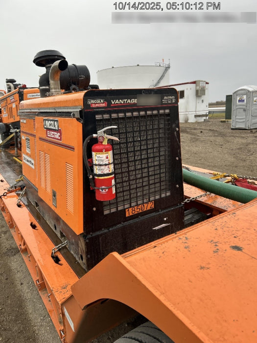 2021 Lincoln Electric Vantage 549X Ready Pak 3, ORANGE (includes trailer, cable rack, fender light kit)