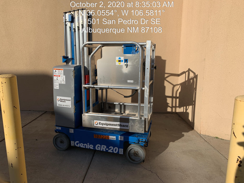 2020 GENIE GR-20