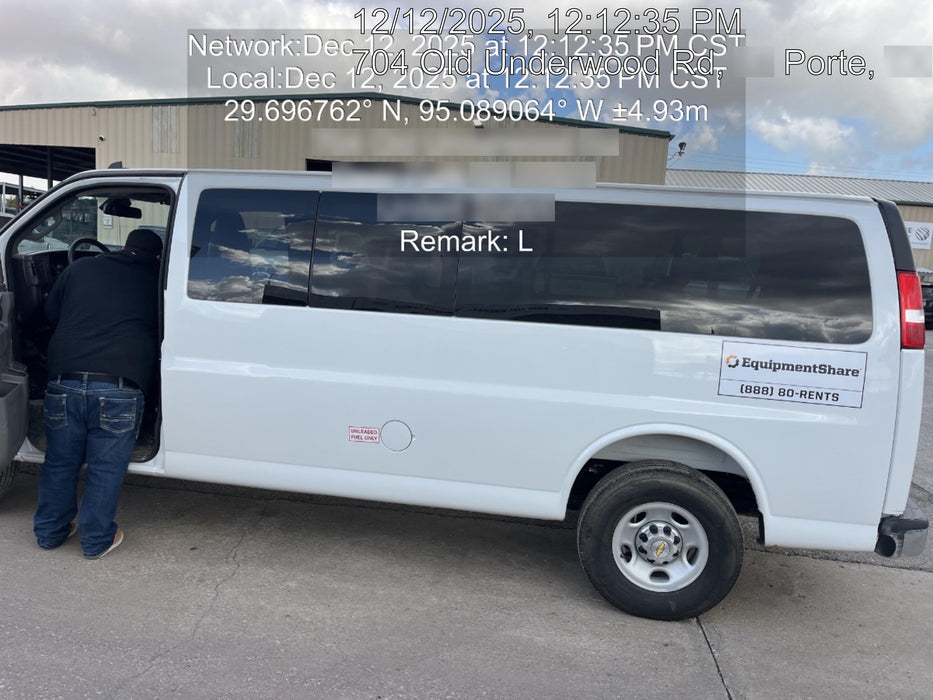 2025 CHEVROLET Express Van - Rental