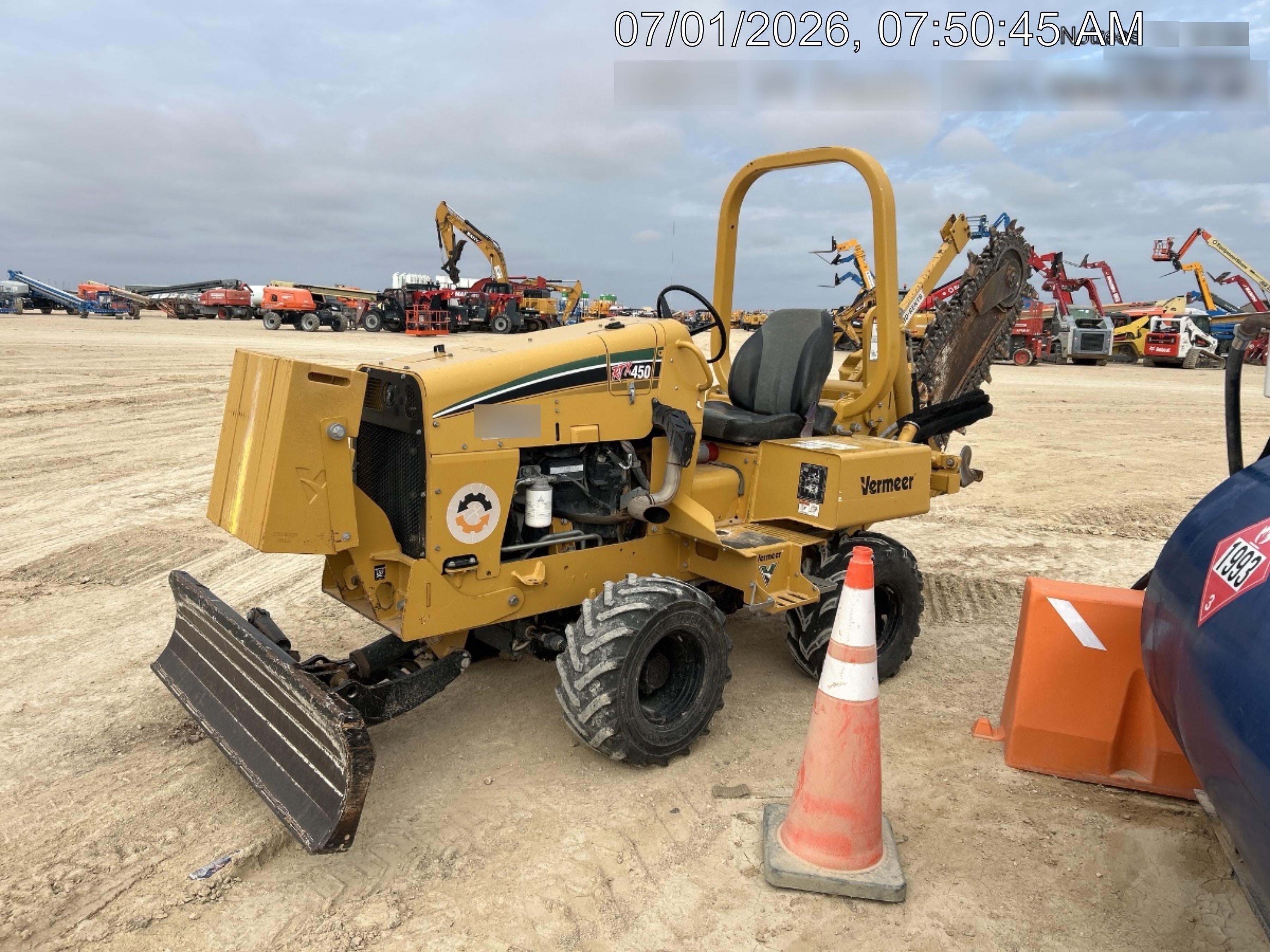 2019 VERMEER RTX450