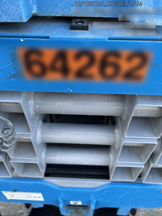 2020 Genie GS-1930 Solid Non Marking Tires, Beacon, Folding rails with half height swing gate, 800W Inverter