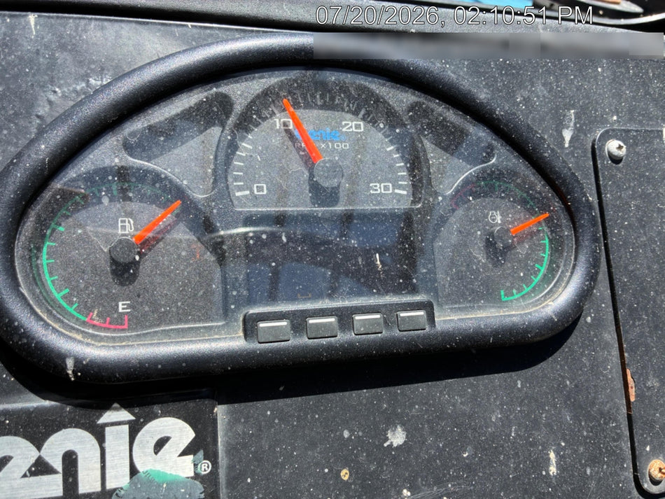 2018 Genie GTH-1056 Genie GTH-1056 w/ROPS, Work Lights, Solid Tires, RH Cab Mesh, Beacon, 60" Carriage and Forks