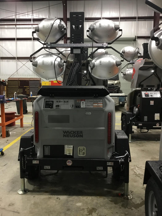 2018 Wacker Neuson LTV6L-MH LTV6L Mobile Light Tower w/Fuel Level Sensor Installed