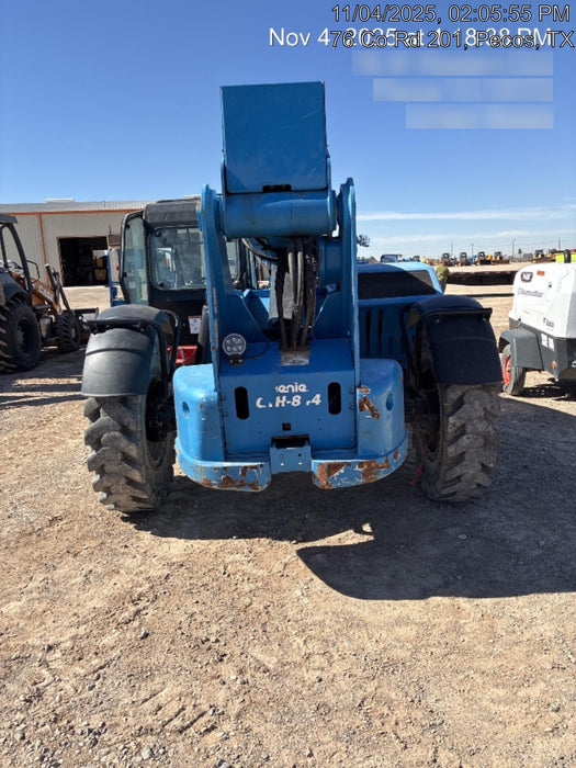 2018 Genie GTH-844 Genie GTH-844 w/Enclosed Cab w/HVAC, Work Lights, Solid Tires, Beacon, 60" Carriage and Forks